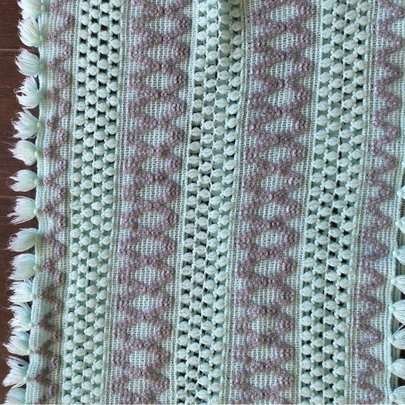 Justice Green and Gray Knit Scarf - Picture 2 of 8